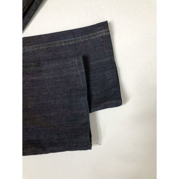 Diesel Industry Brucke Woman 26x30 Blue Denim Jeans Skinny Leg Hemmed Stretch - Picture 4 of 10